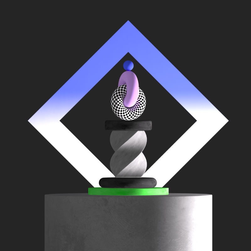Stacked Beauty #9 static token preview