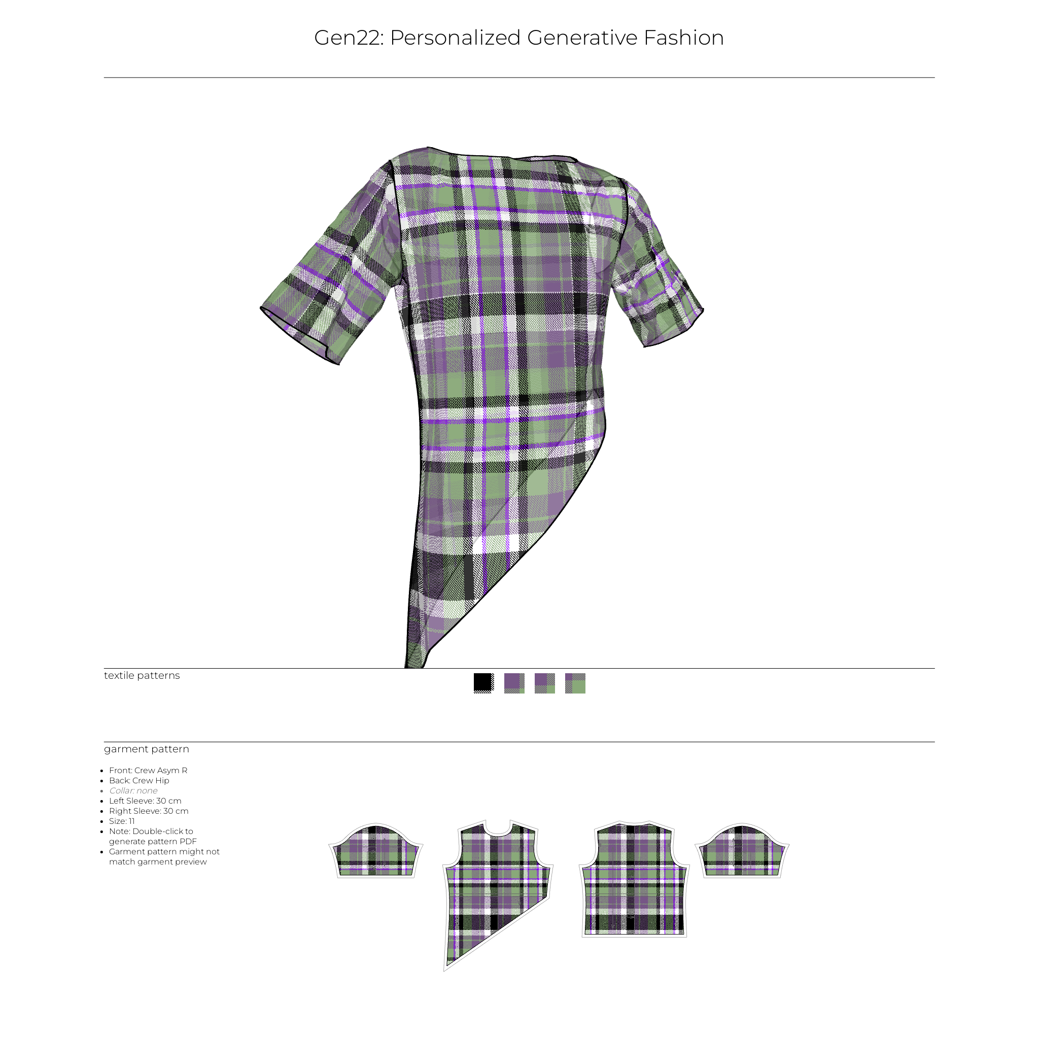 Gen22: Personalized Generative Fashion #19 static token preview