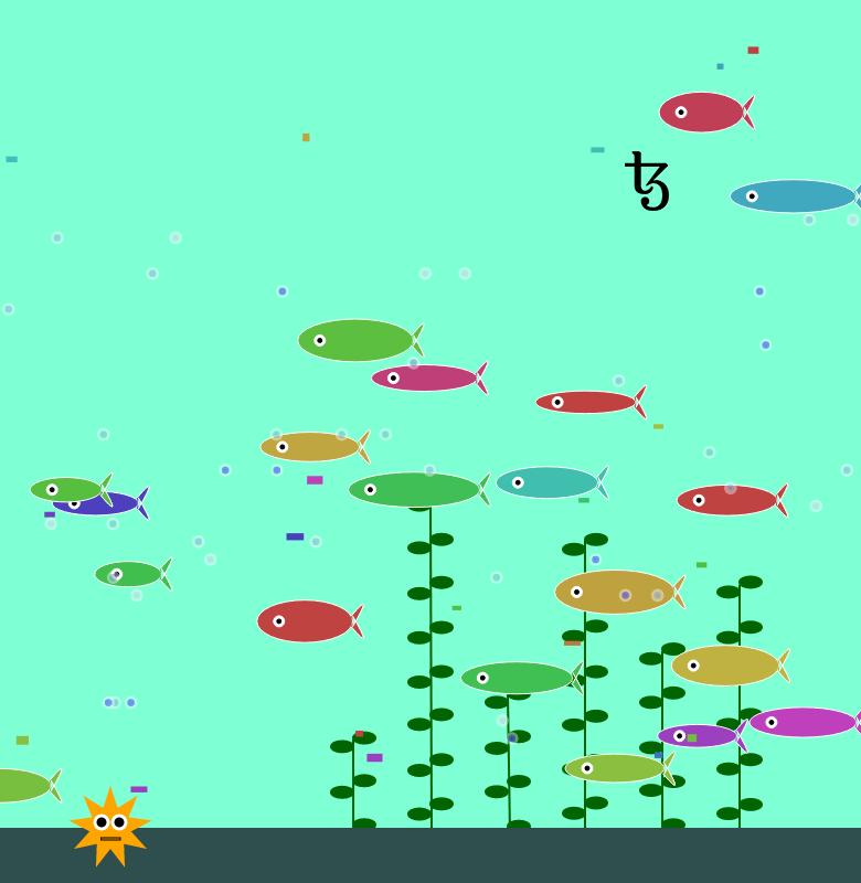 Tez Fish #8 static token preview