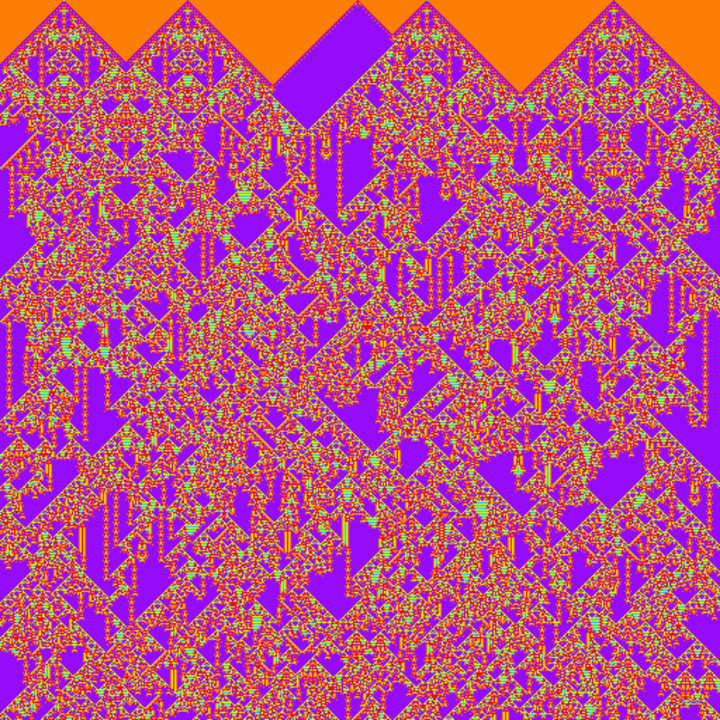 Totalistic Cellular Automata #1 static token preview