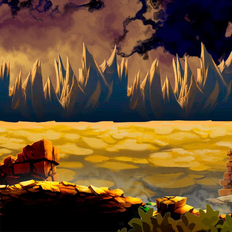 Desolated Landscapes #4 static token preview