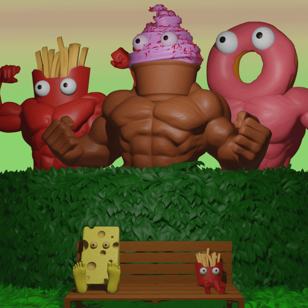 Buff Bois #20 static token preview