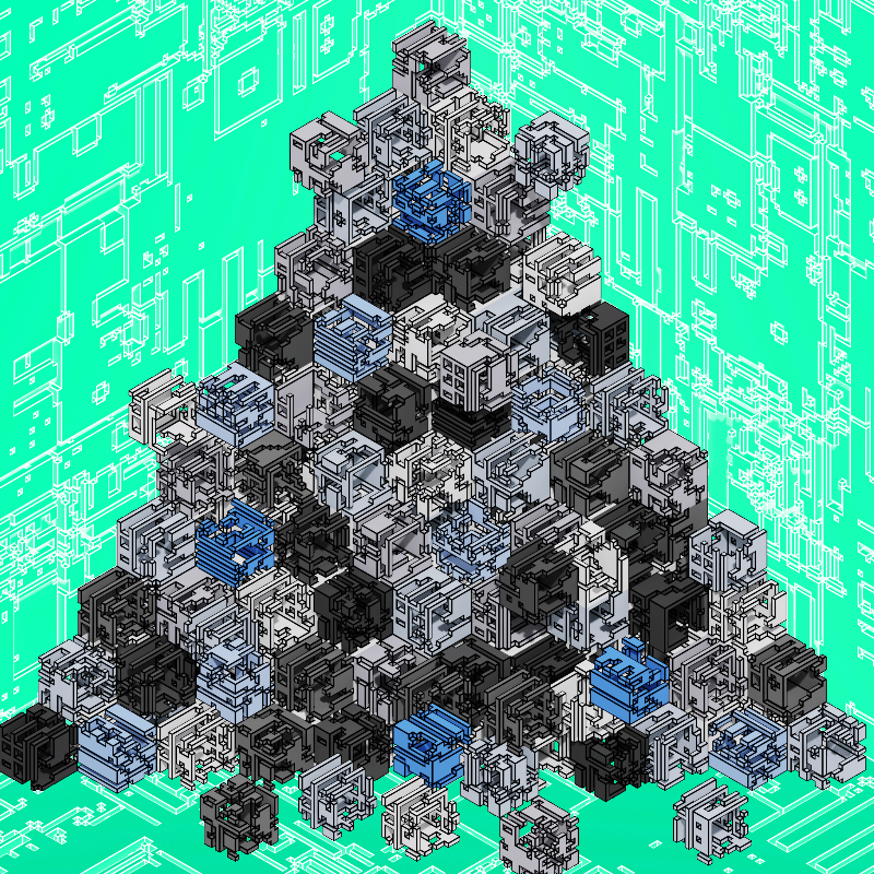 Chaotic Cube #7 static token preview