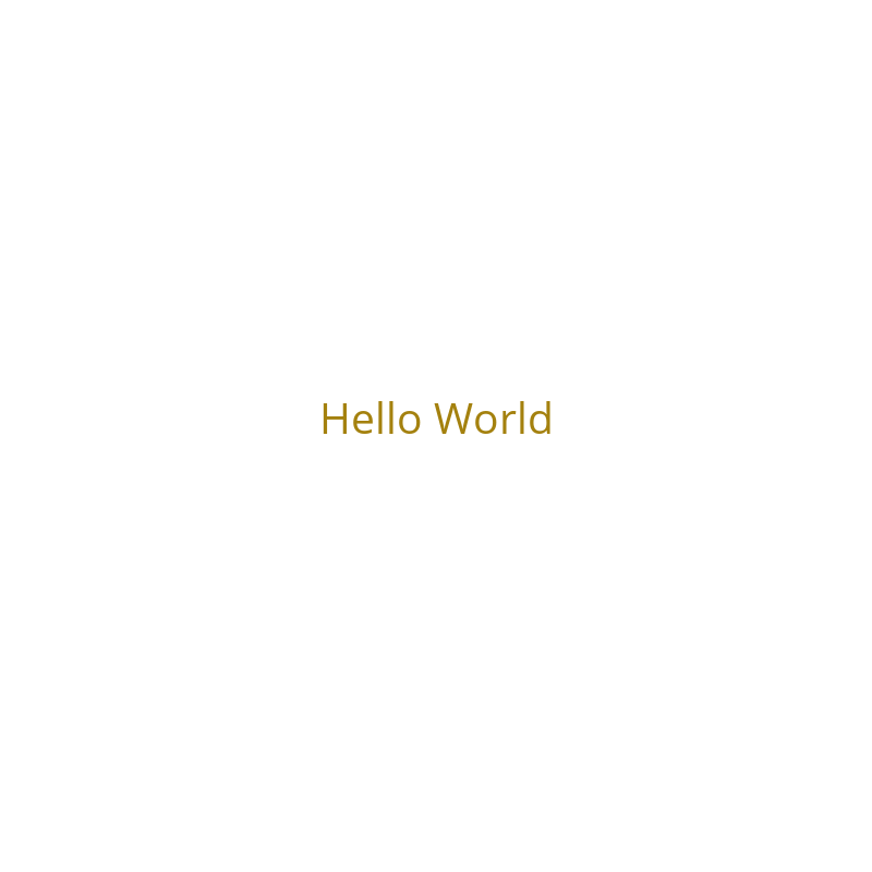 Hello World #11 static token preview
