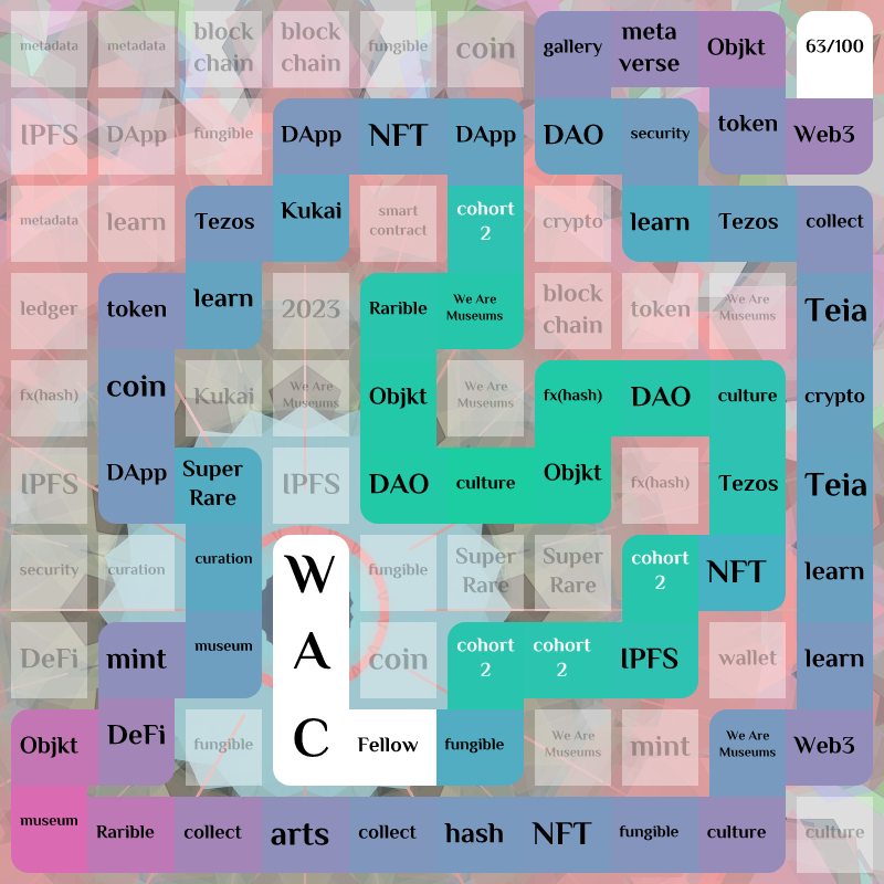 Waccy - learning snake #20 static token preview