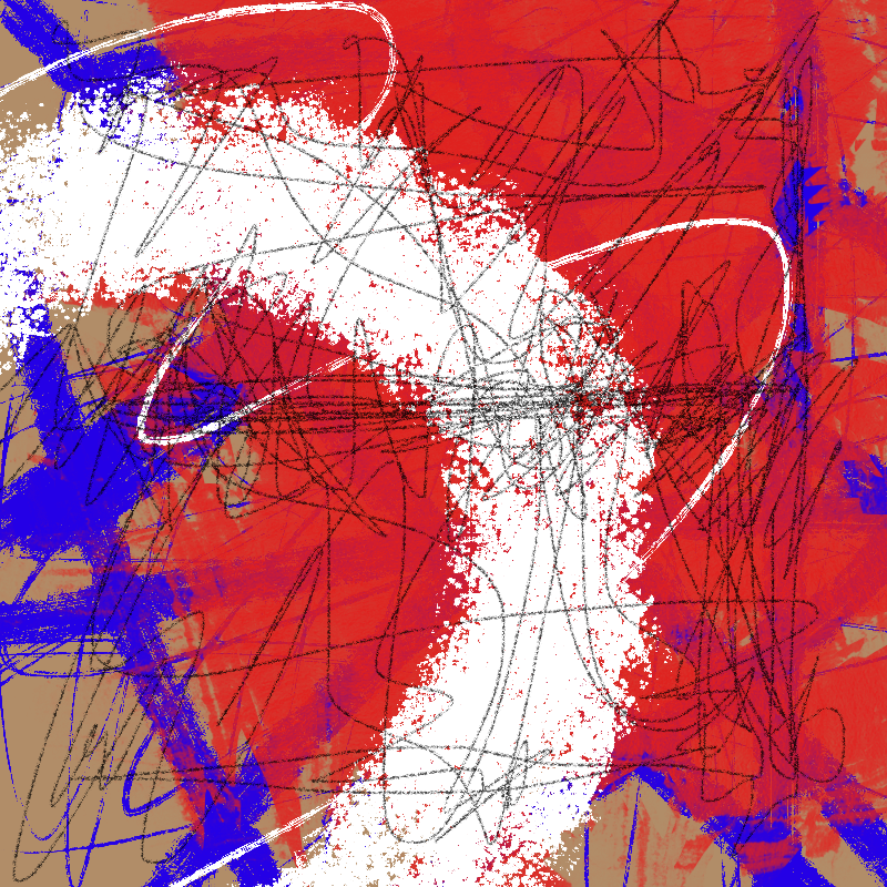 Arts of Chet Abstract 4 #19 static token preview