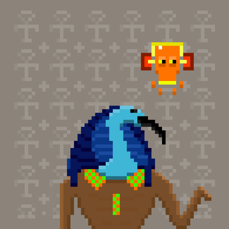 Minor Egyptian gods #1 static token preview