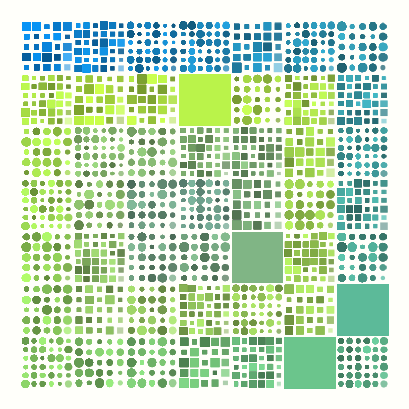Pastel Grid #14 static token preview