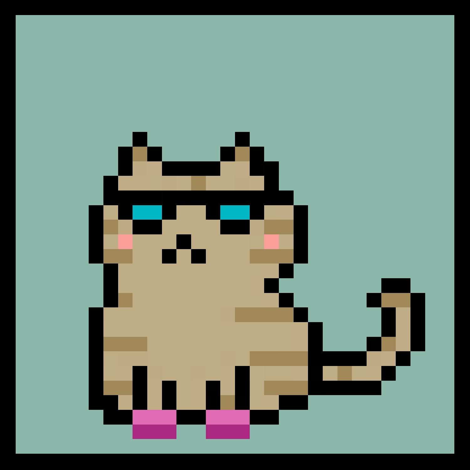 Lazy Kitties #986 static token preview
