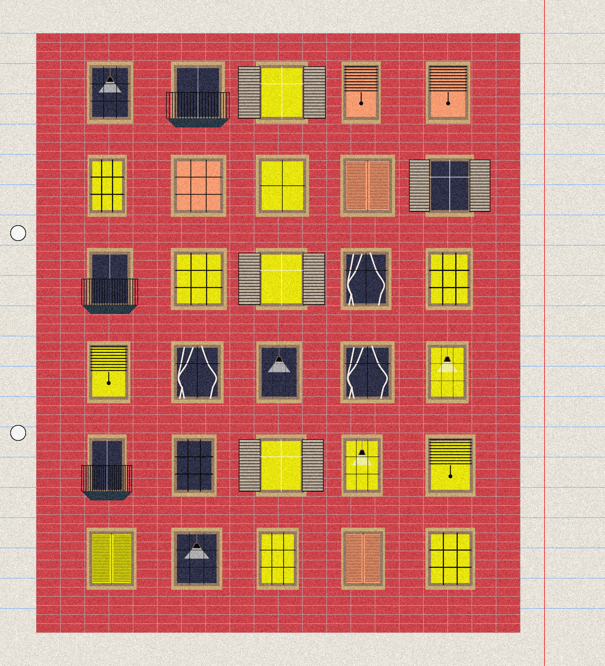 sketchbook page 9: windows #12 static token preview