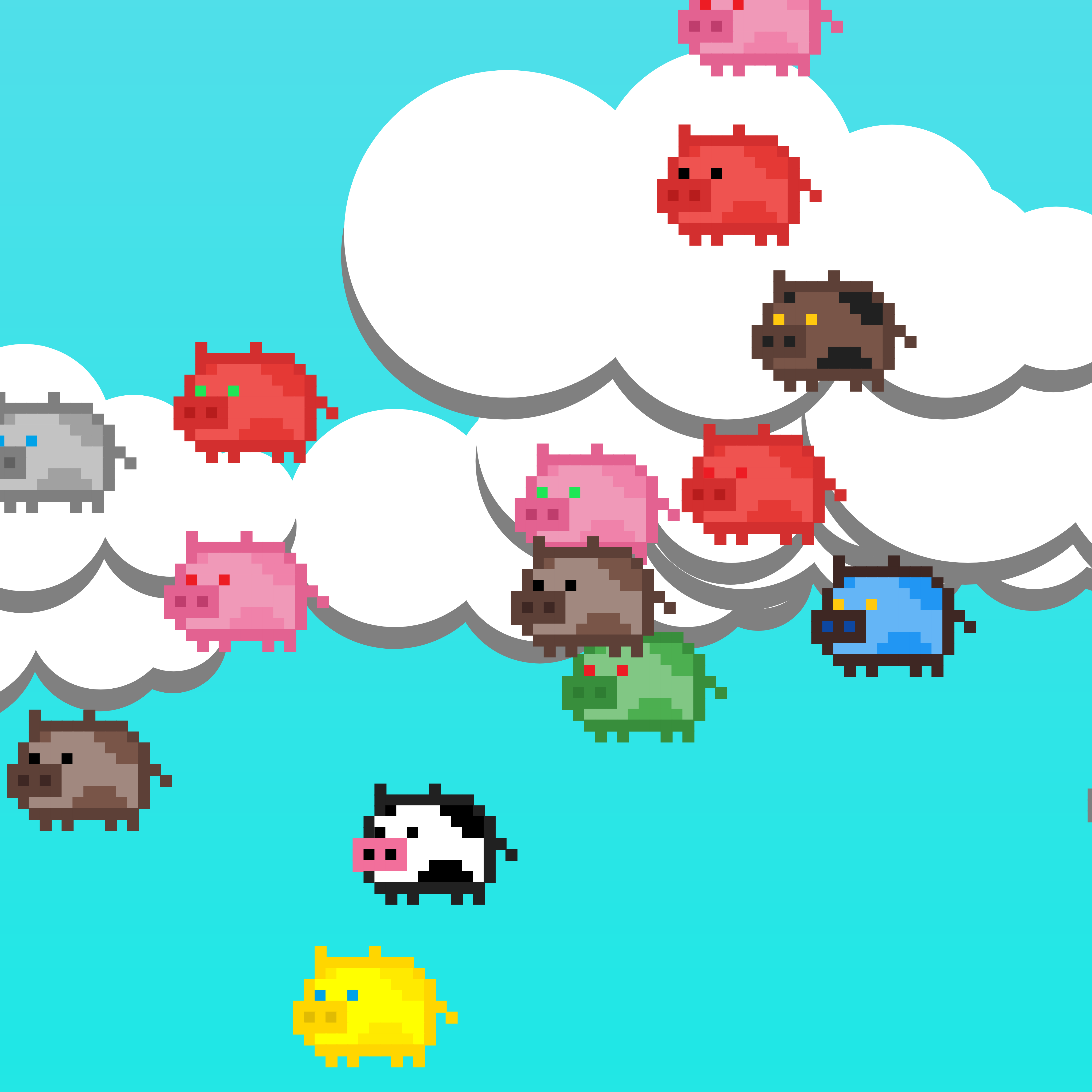 Flying PETPIGS #4 static token preview