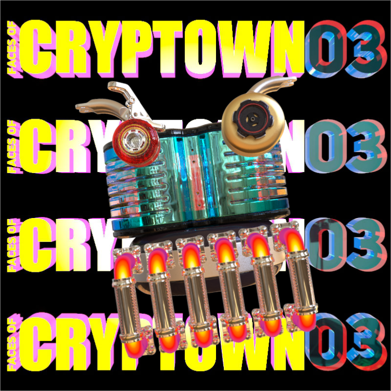 FacesOfCryptown vol.03 #23 static token preview