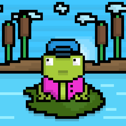 Pixel Frogs #15 static token preview