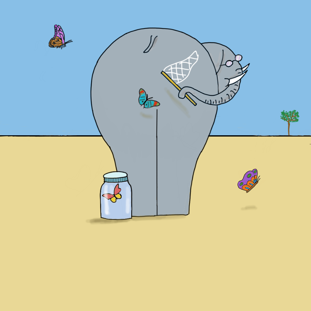 Elephant school #18 static token preview