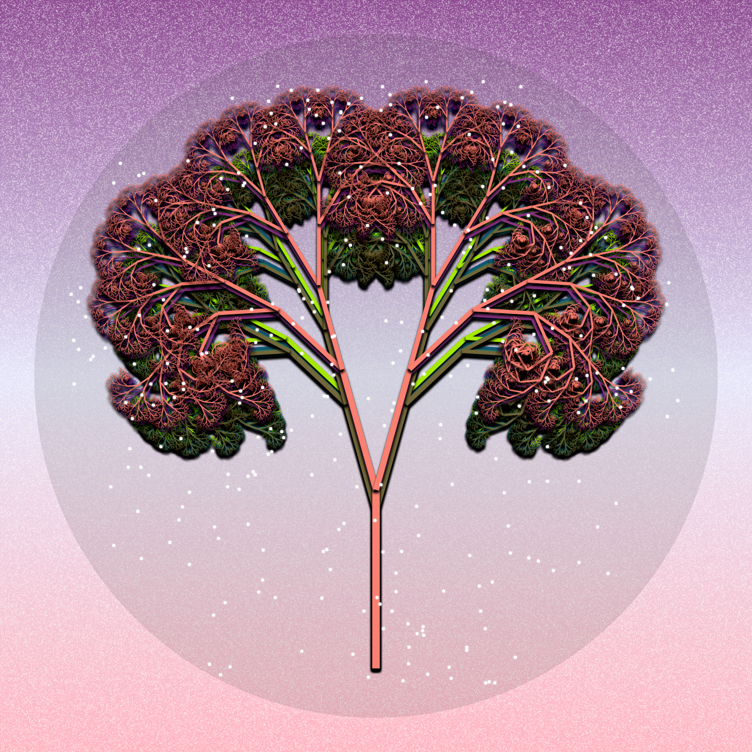 Futuristic Trees #10 static token preview
