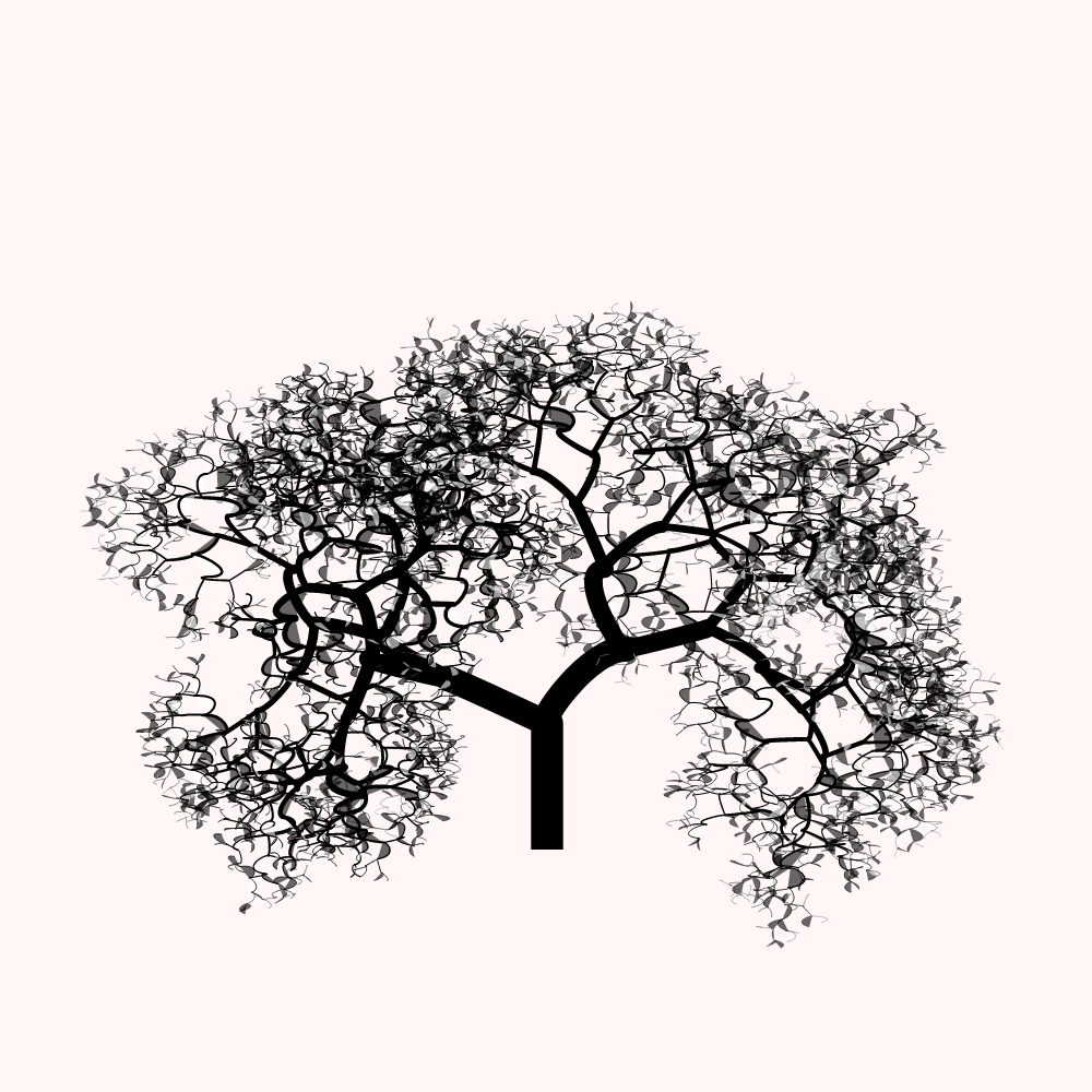 Bézier Bloom #12 static token preview
