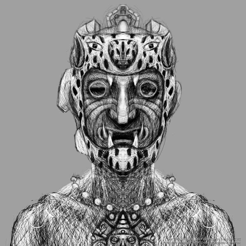 One Tezo Drawings_310+ #6 static token preview