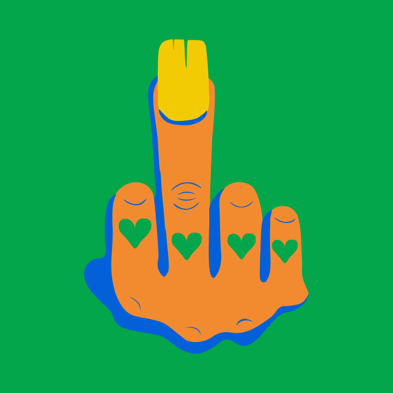 The finger #18 static token preview
