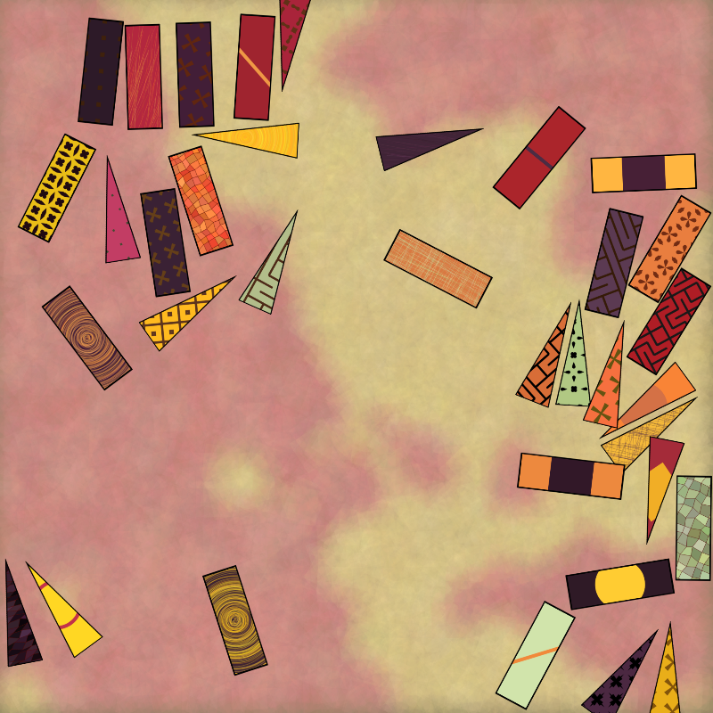 Collisions: Art plus Physics #1 static token preview