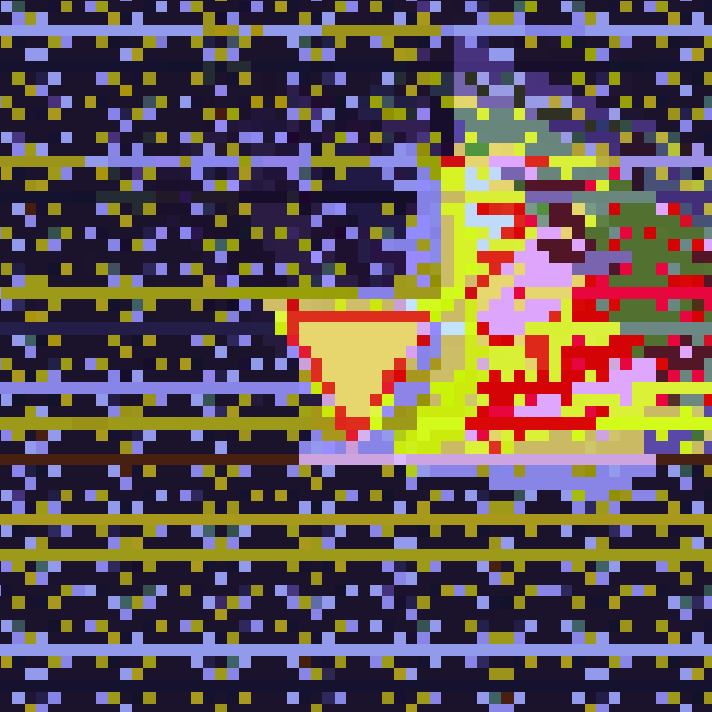 Psychedelic Pixels #12 static token preview