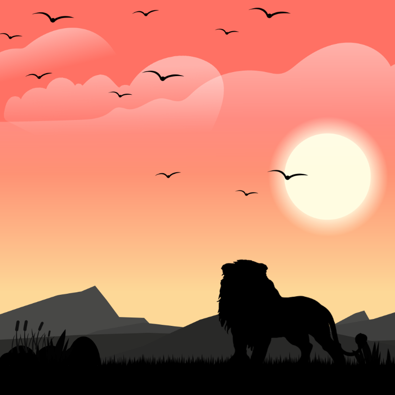 We Care... LION #7 static token preview