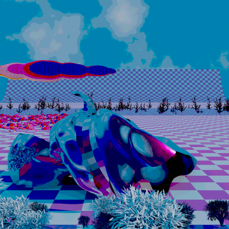 CRT Landscapes #12 static token preview