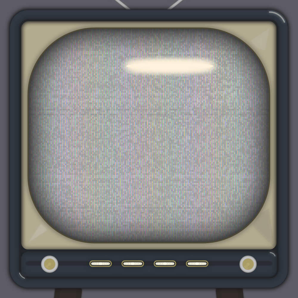 broken TV #3 static token preview