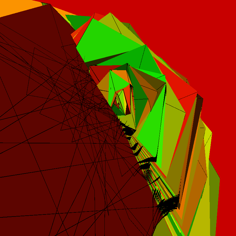 p5.js Descending a Staircase #21 static token preview