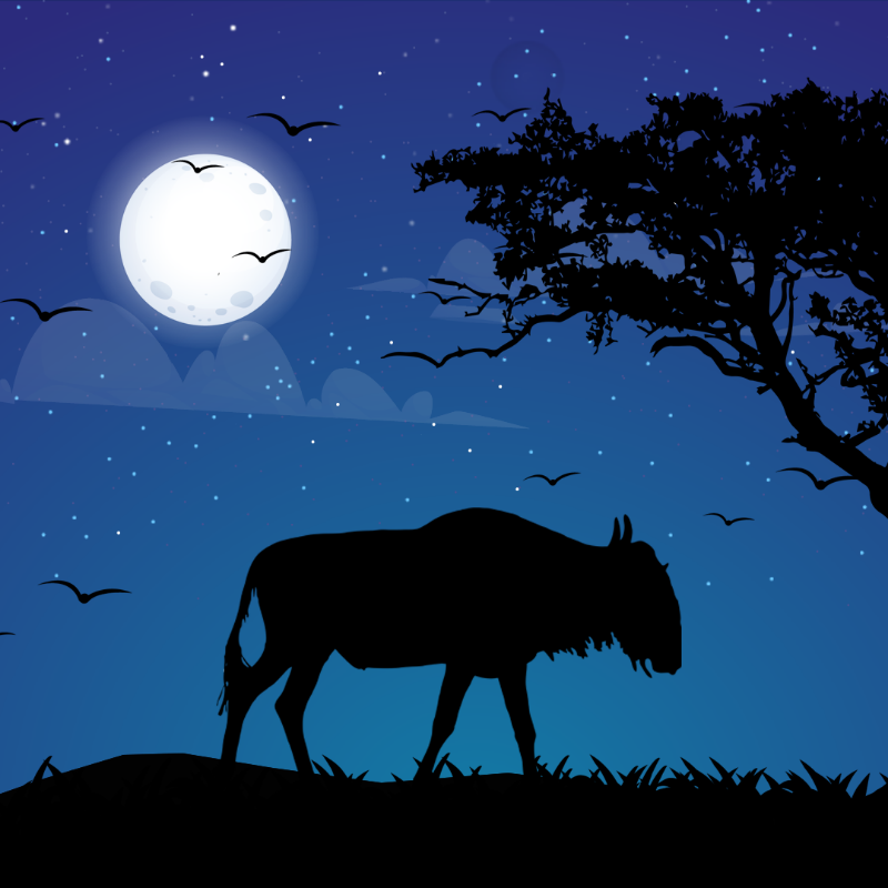 We Care...Wildebeest #3 static token preview