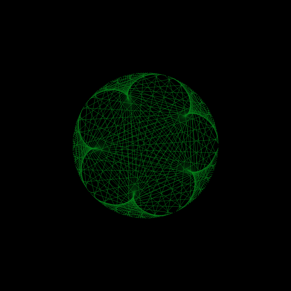 Generative Number Cycles 2D3D #2 static token preview