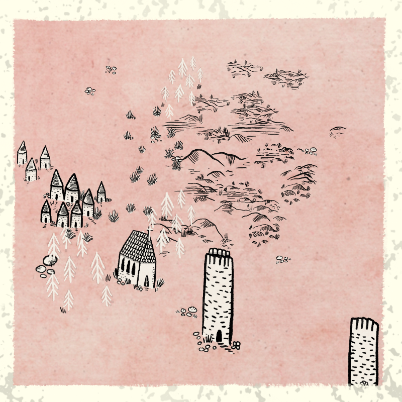 Medieval Village #12 static token preview