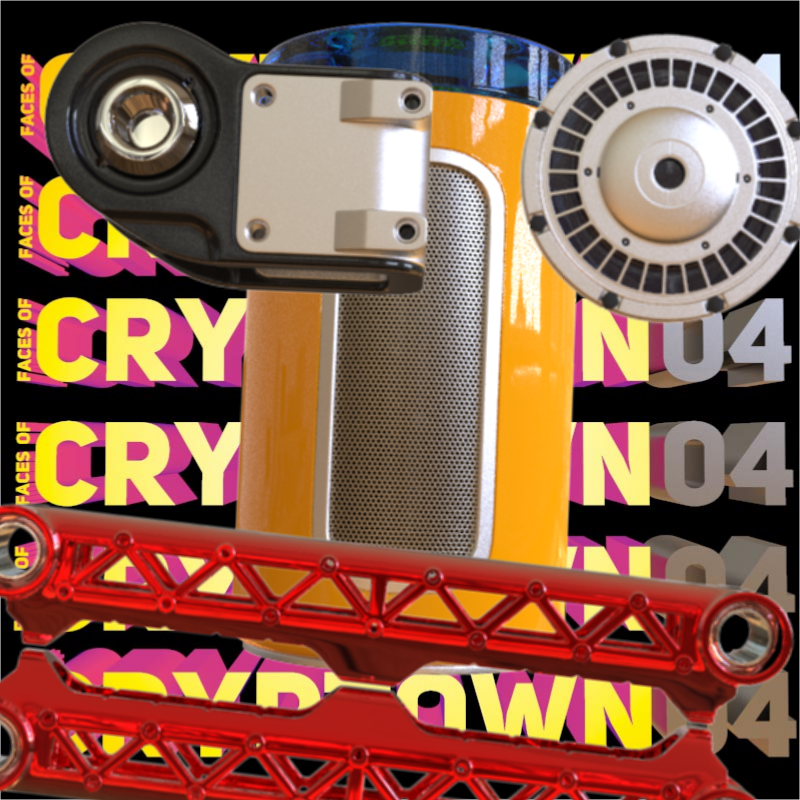 FacesOfCryptown vol.04 #7 static token preview