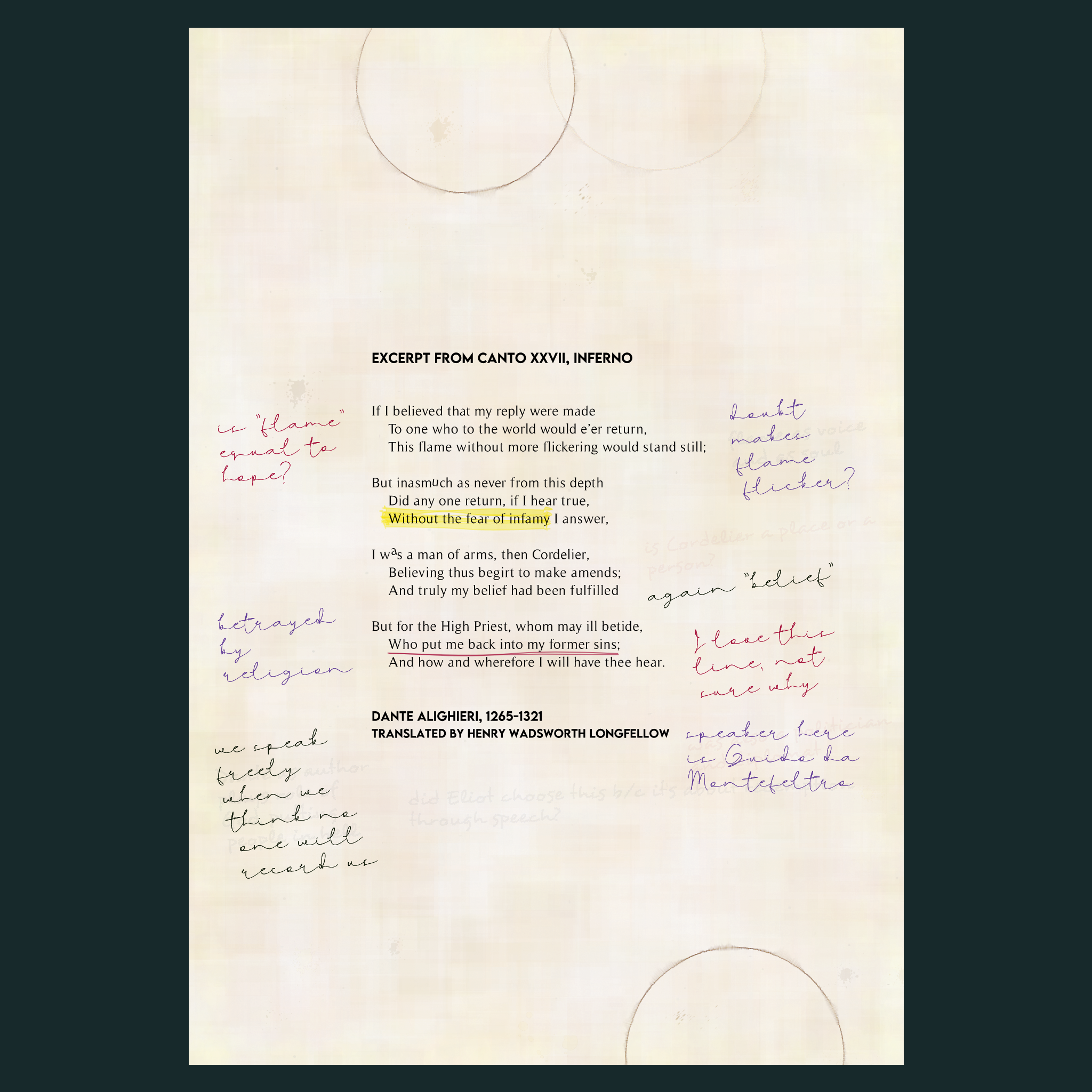 Poems in the Public Domain #11 static token preview