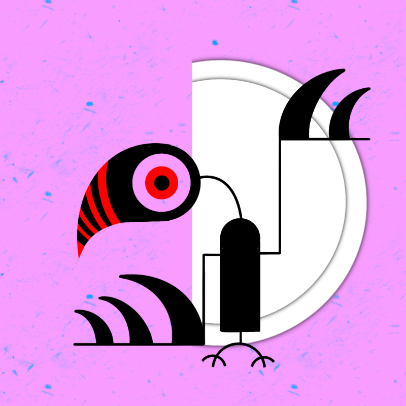 Mini Birds #5 static token preview