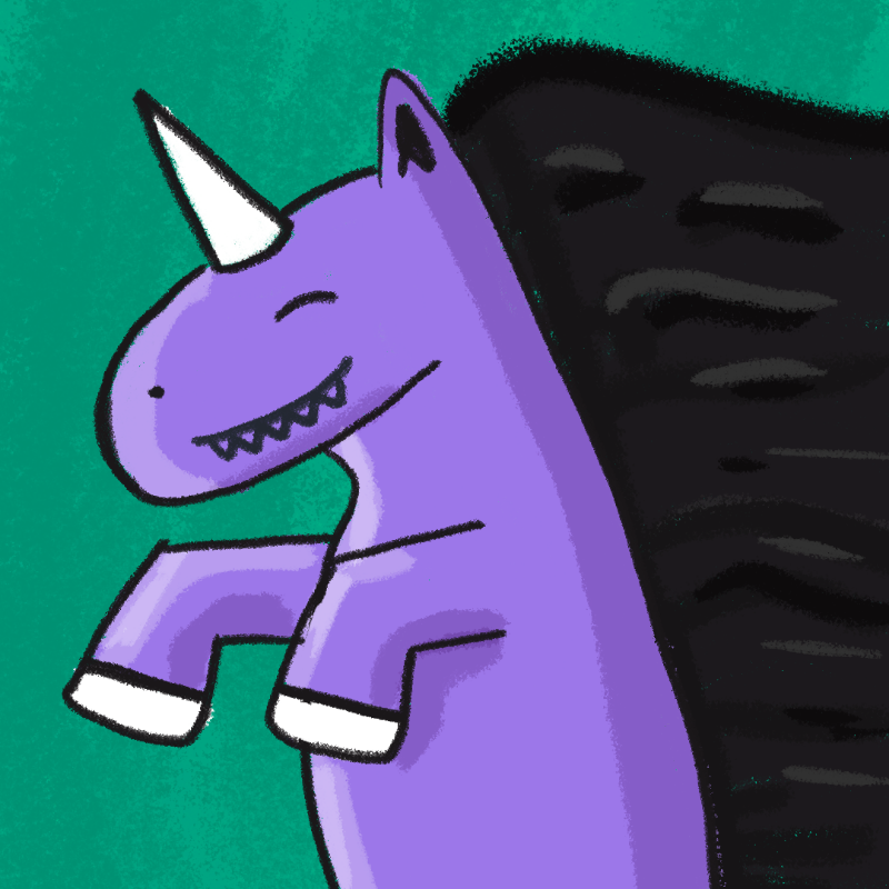 Peculiar unicornos #21 static token preview