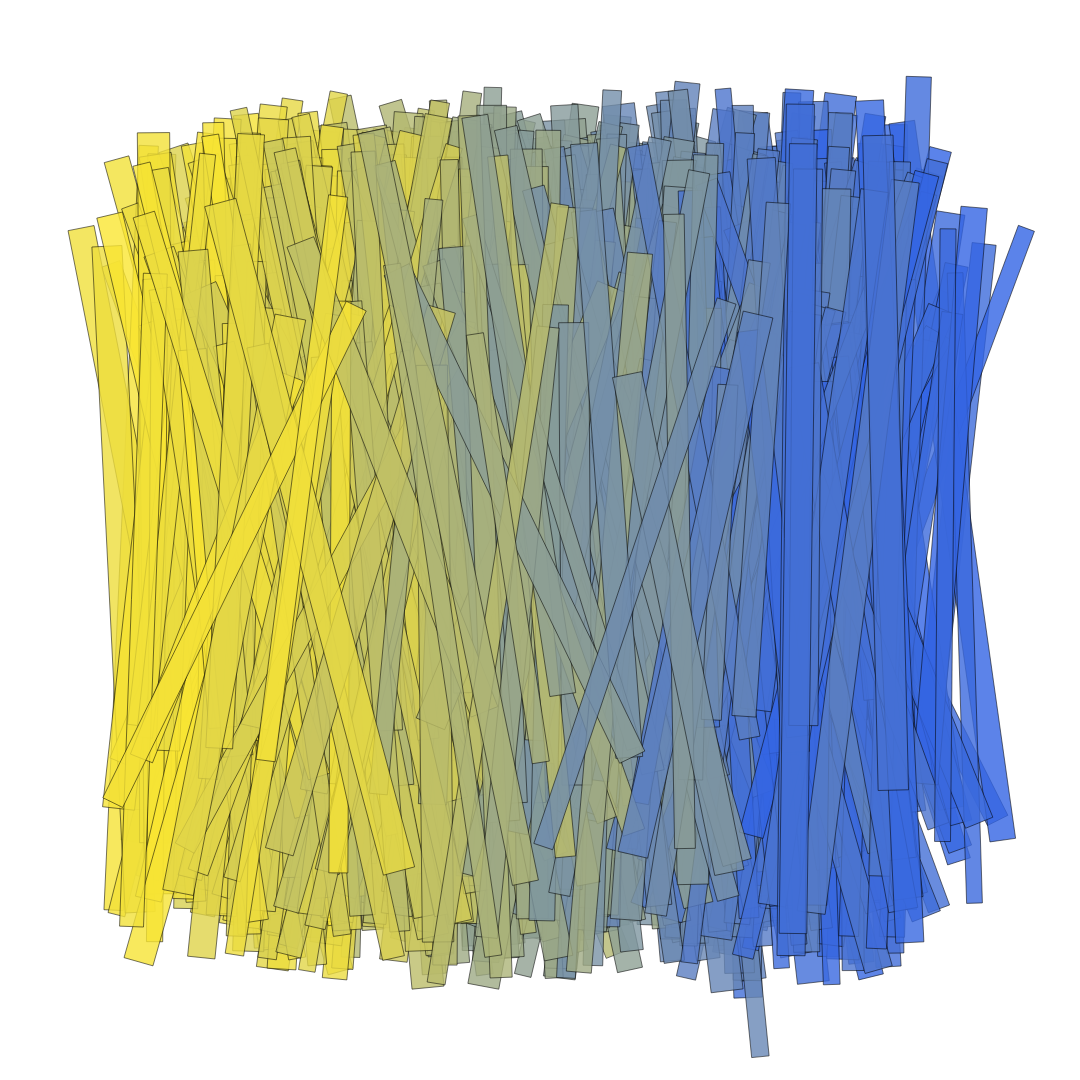 1000 moving rectangles. #23 static token preview