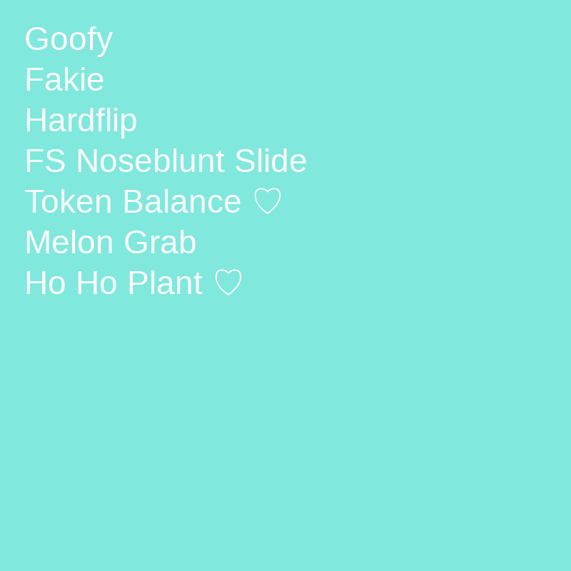 Tricks (for Skaters) #55 static token preview