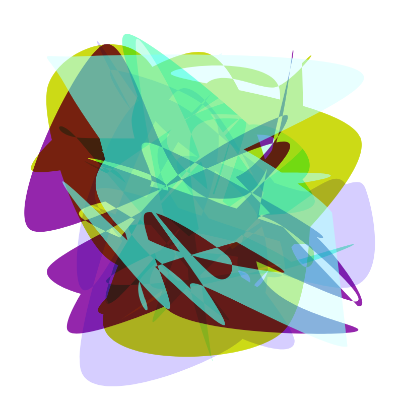 modern art composition #5 static token preview