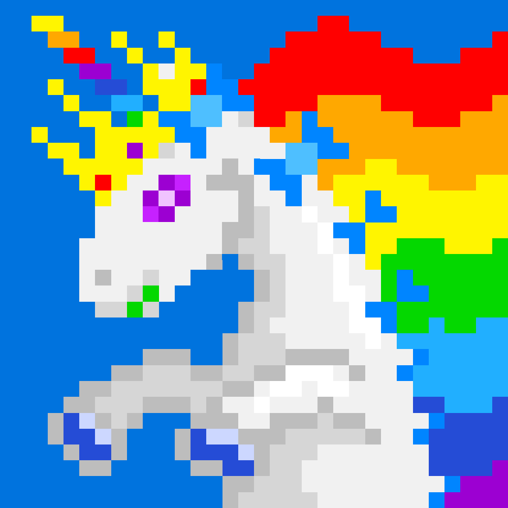 Unicorn #1586 static token preview