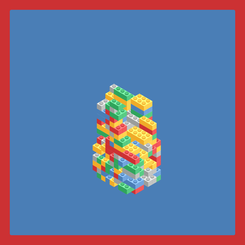 Lego Tower #7 static token preview