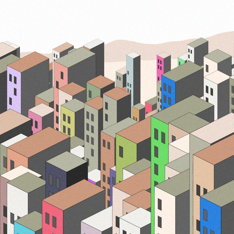 Coloured City #2 static token preview