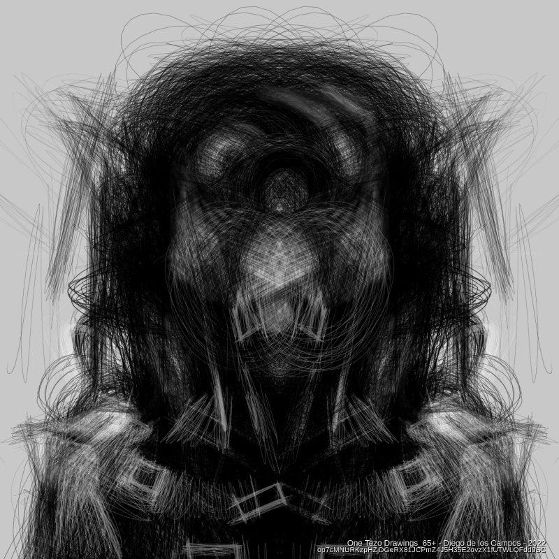 One Tezo Drawings_65+ #17 static token preview