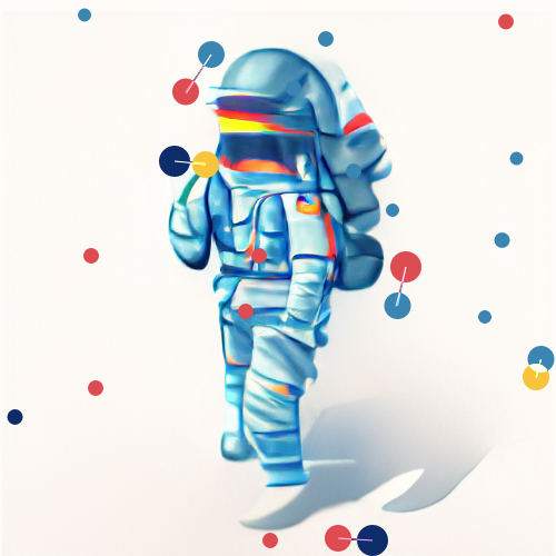 Space Dots #7 static token preview