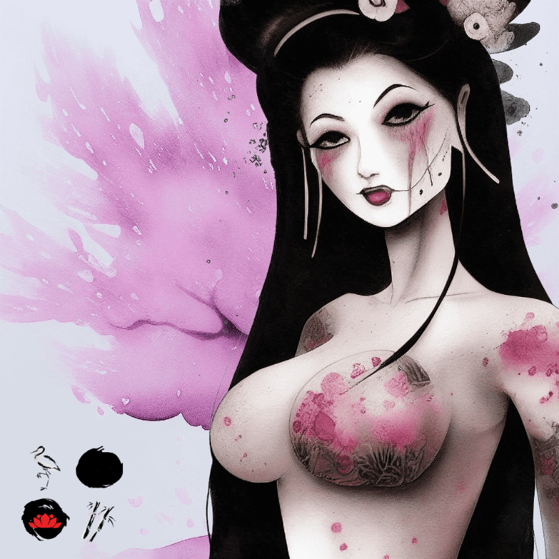 Satura Geisha #1 static token preview
