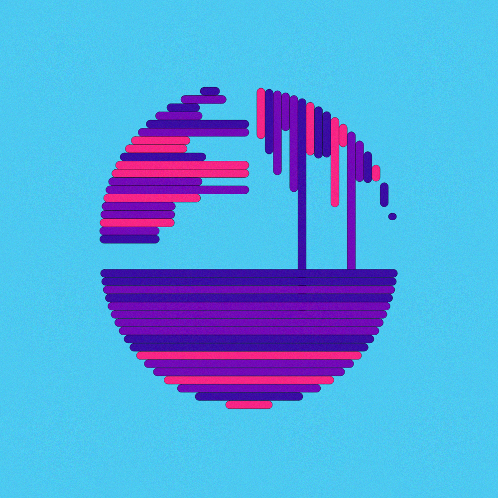 Stripes in Circle #9 static token preview