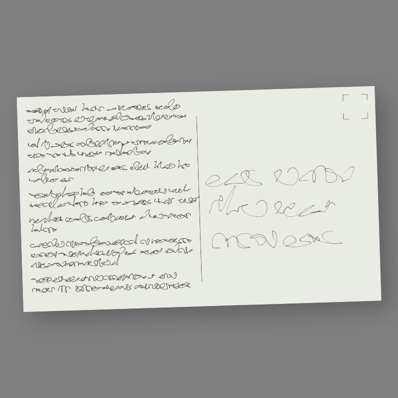 Unmailed Postcards #10 static token preview