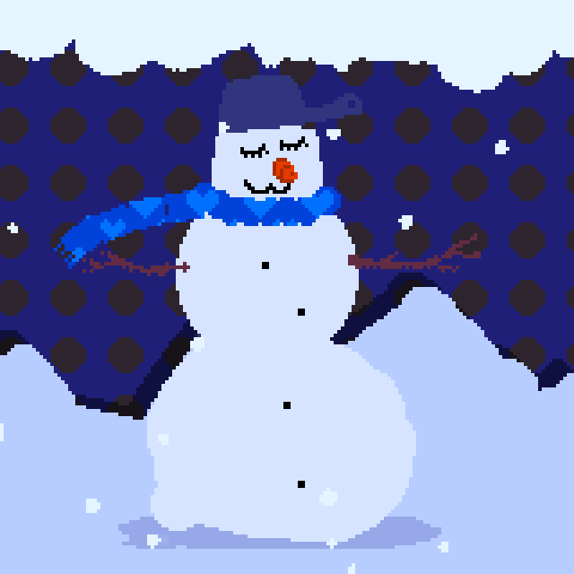Freaky Snowman #7 static token preview
