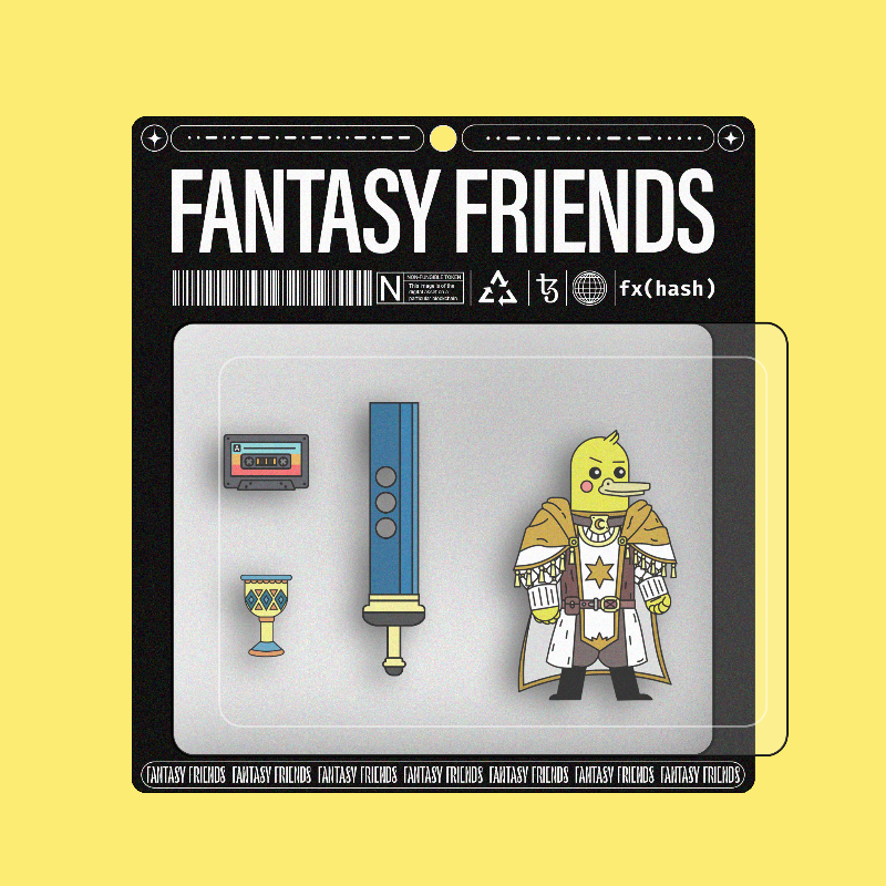 Fantasy Friends #101 static token preview