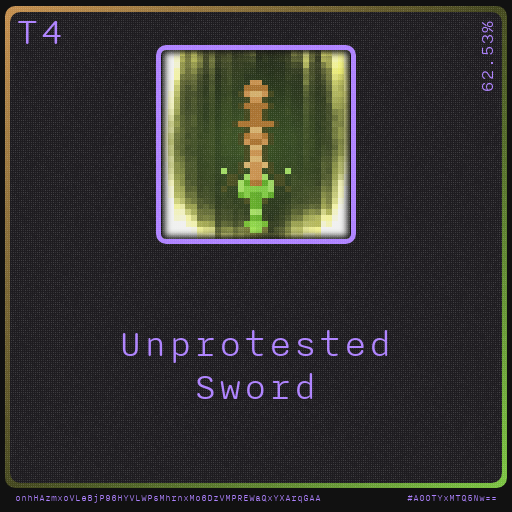 Gear for your quests - Sword #21 static token preview