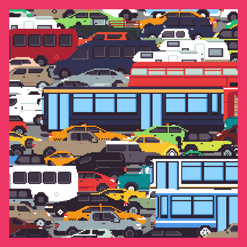 Traffic Jam #29 static token preview